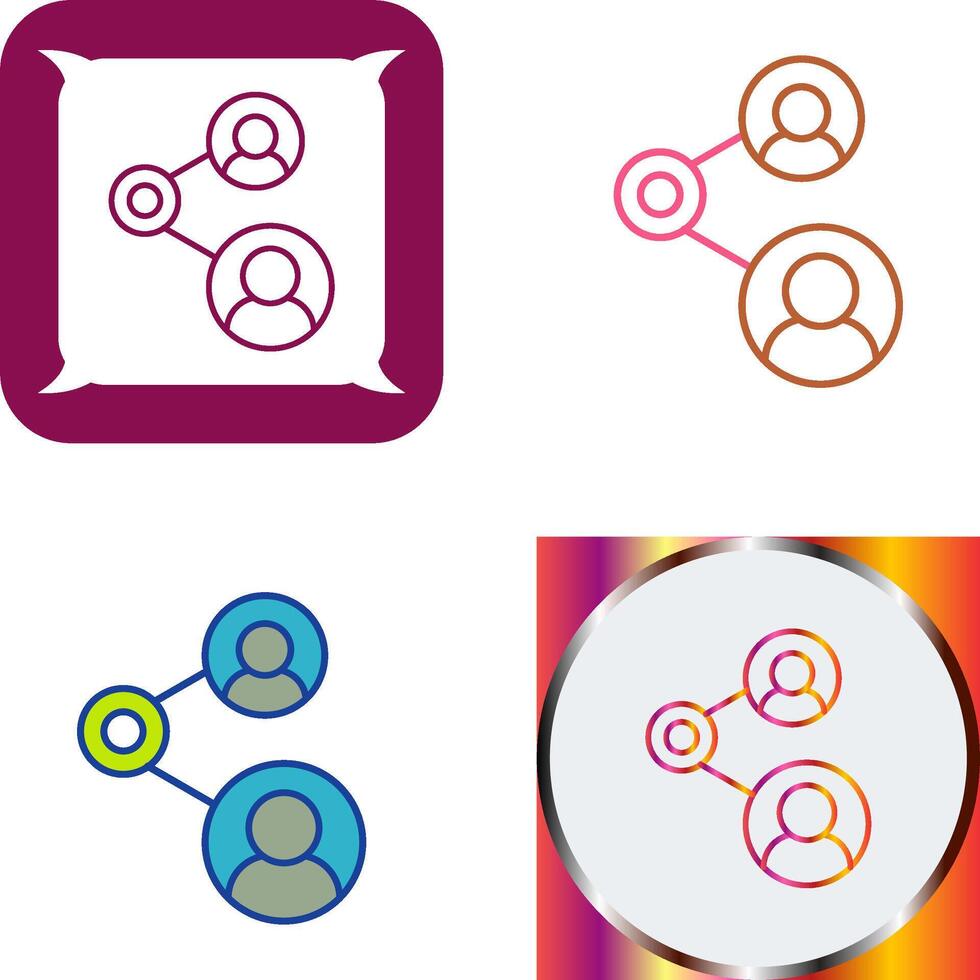 Share Icon Design vector
