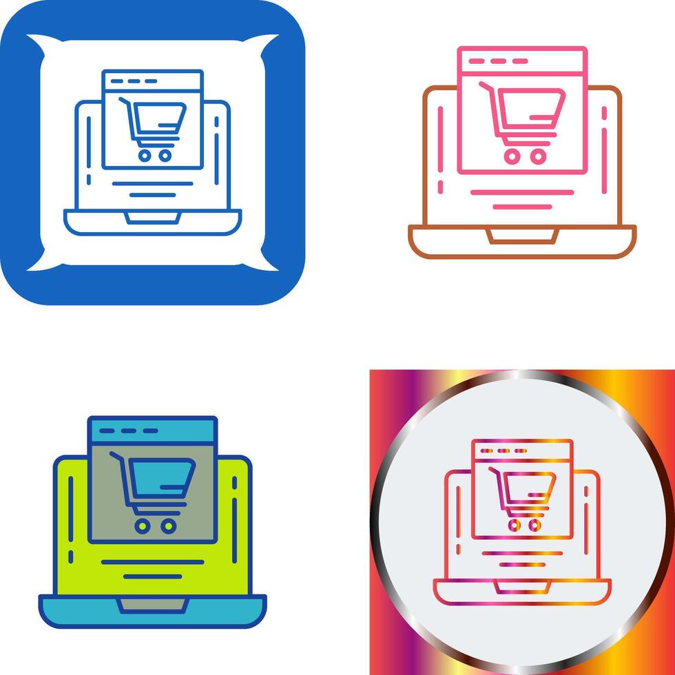 Add to Cart Icon Design vector