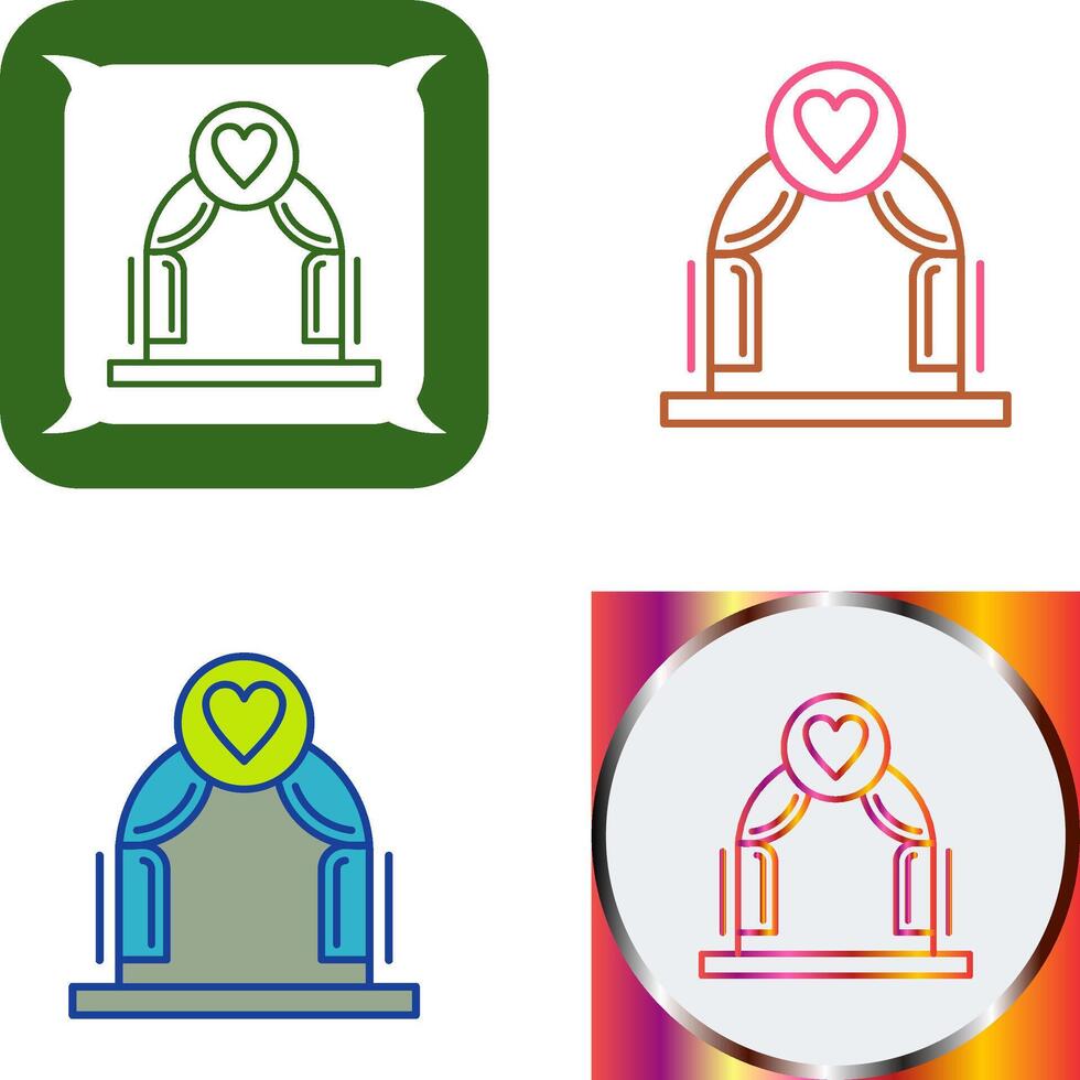Arch Icon Design vector