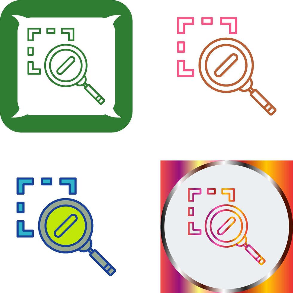 Zoom Out Icon Design vector