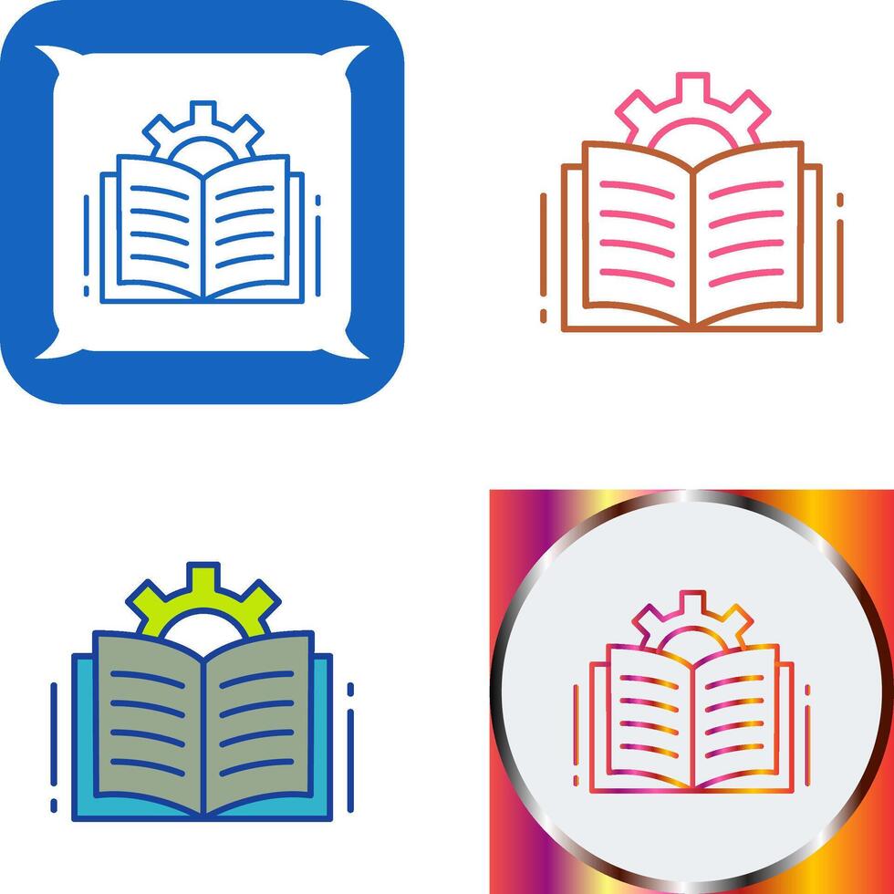 Open Book Icon Design vector