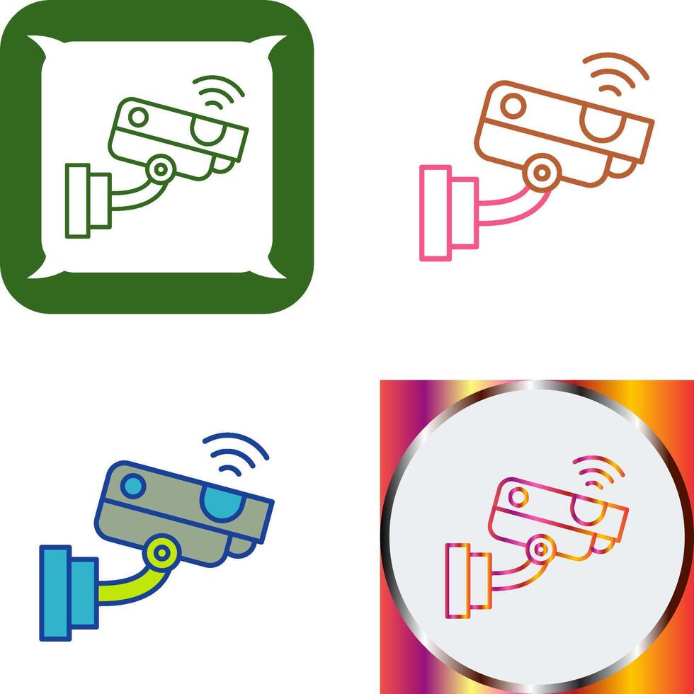 Cctv Icon Design vector