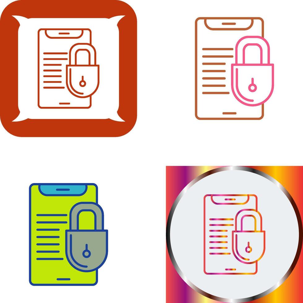 Smart Phone Icon Design vector