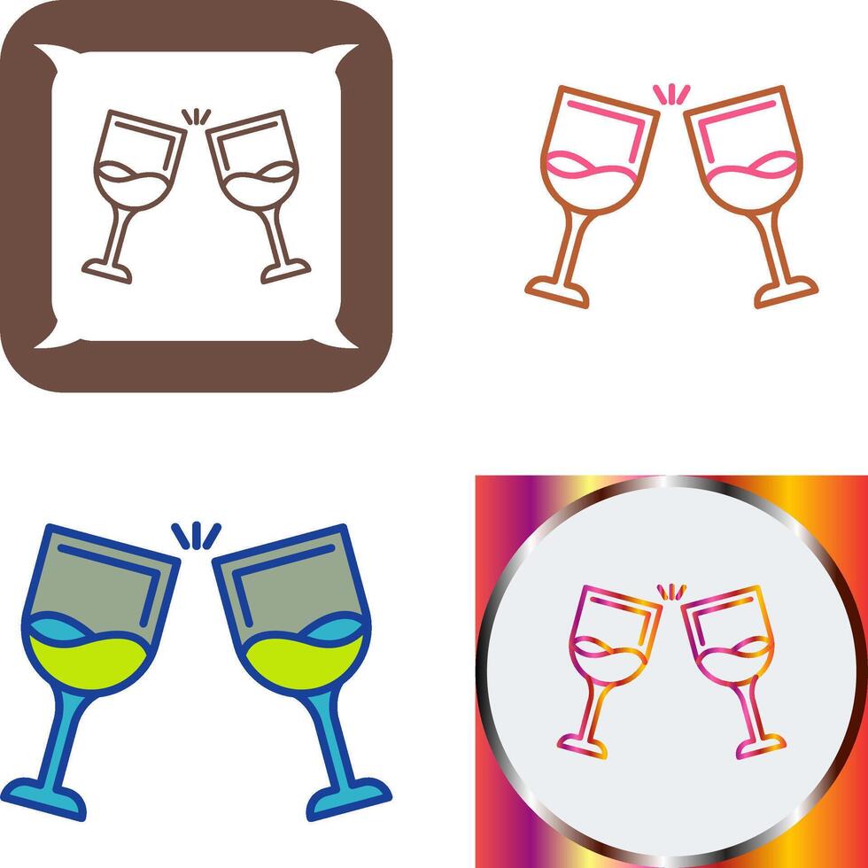 Wine Icon Design vector