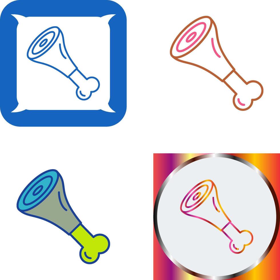 Meat Icon Design vector