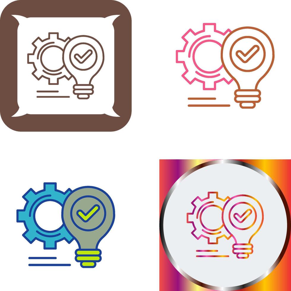 Innovation Icon Design vector