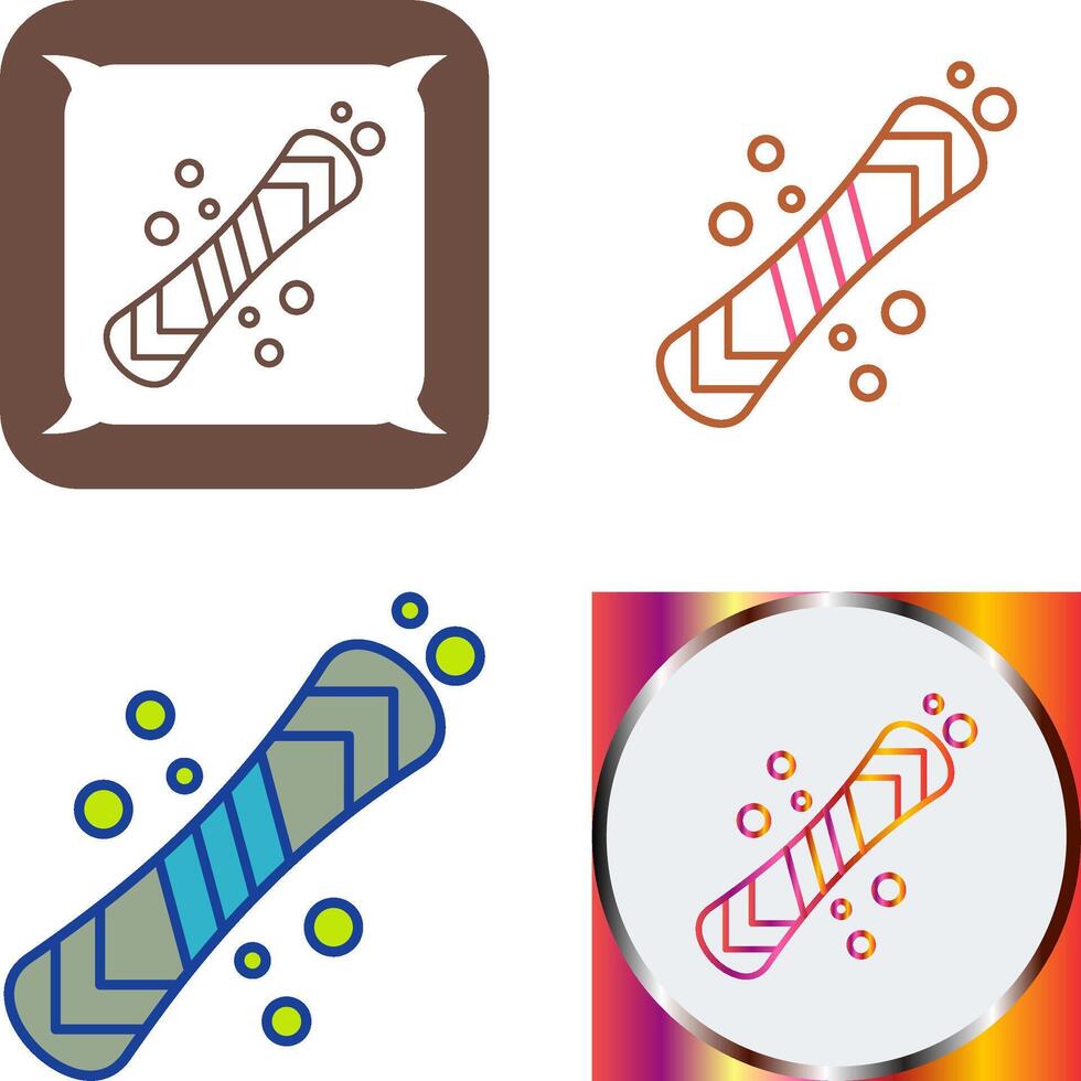 Snowboard Icon Design vector