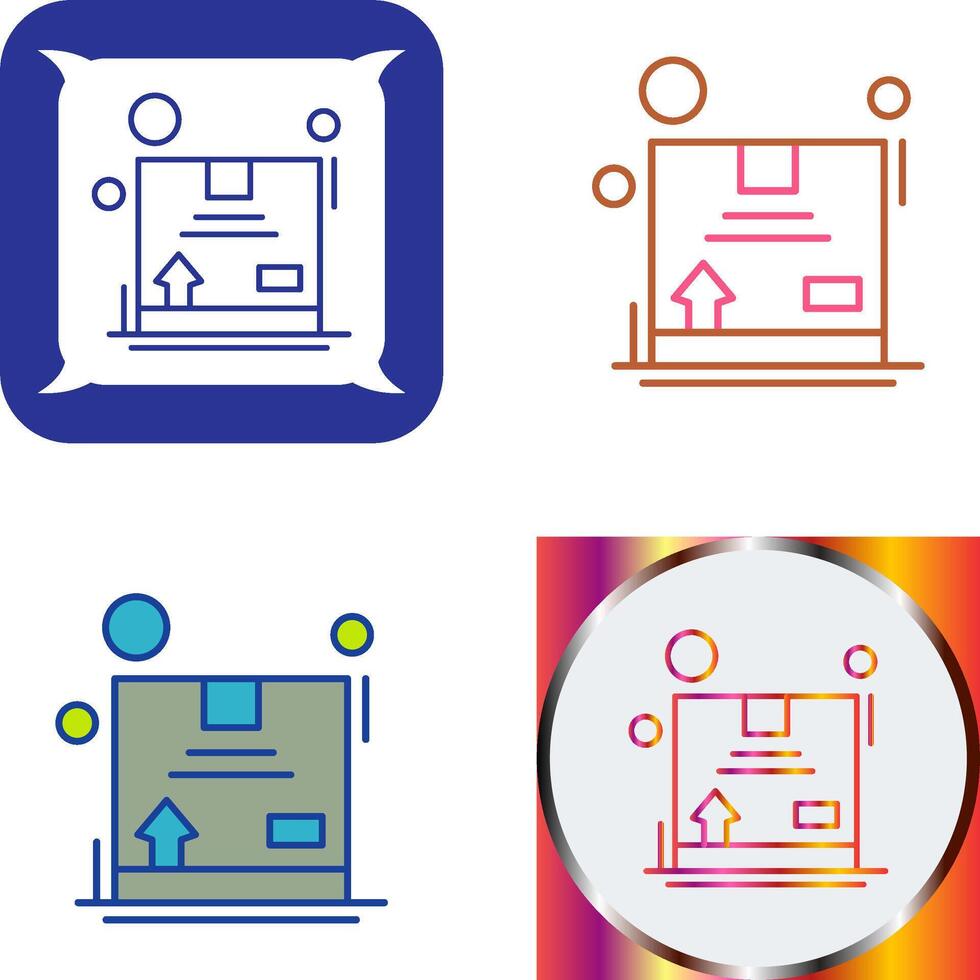 Box Icon Design vector