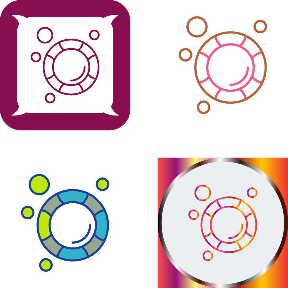 Lifesaver Icon Design vector