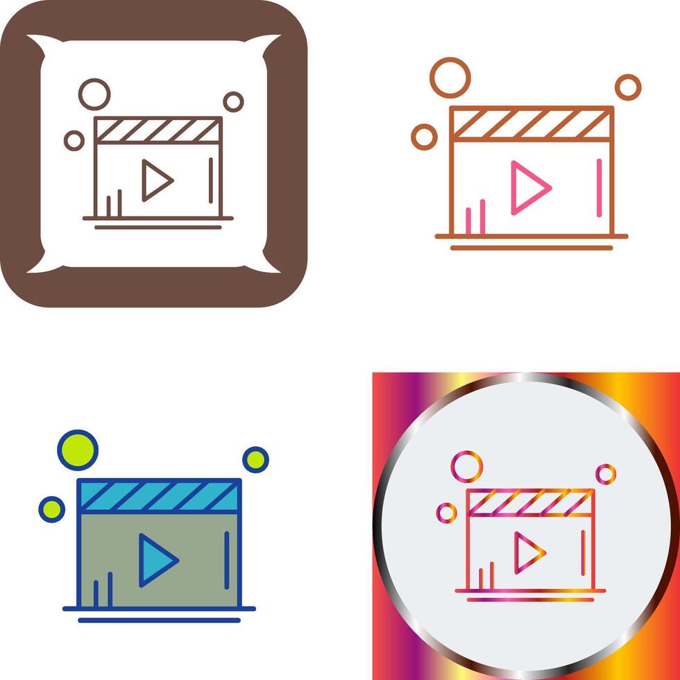 Player Icon Design vector