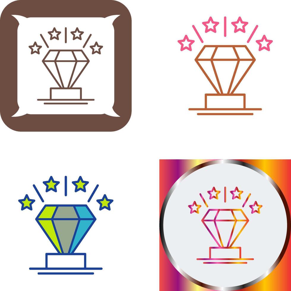 Diamond Icon Design vector