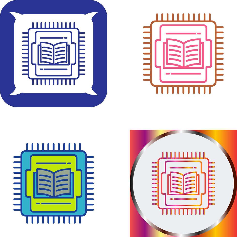 Cpu Icon Design vector
