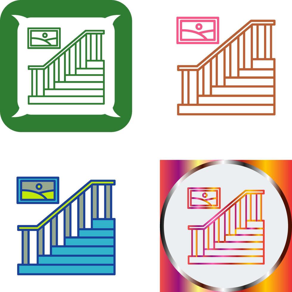 Stair Icon Design vector