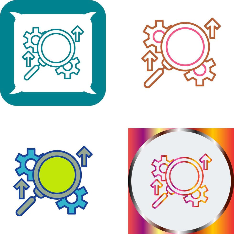 Search Icon Design vector