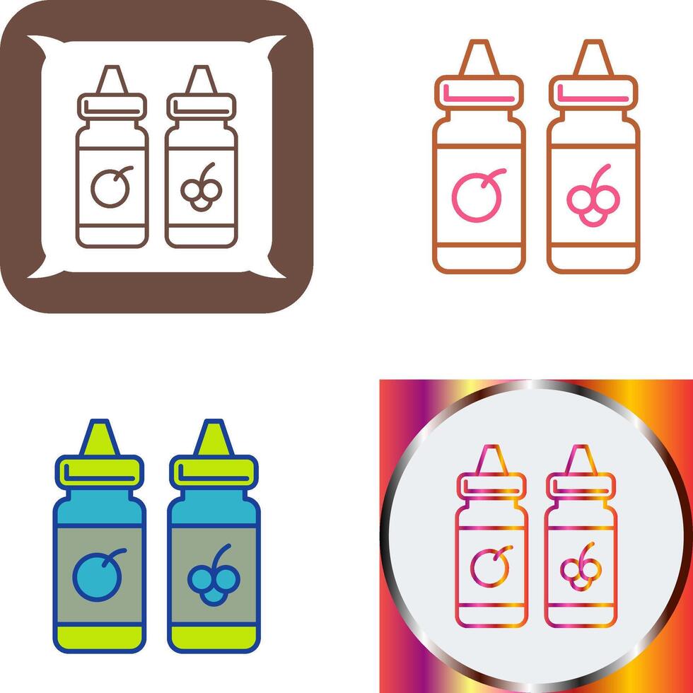 Vape Liquid Icon Design vector