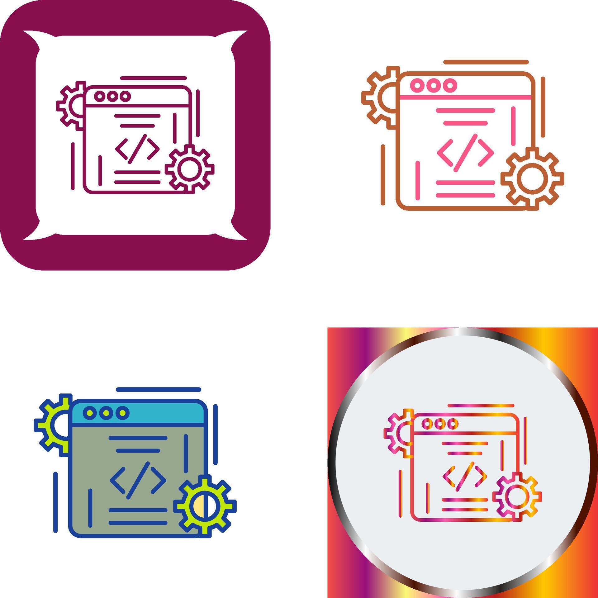 Coding Icon Design 45581361 Vector Art at Vecteezy