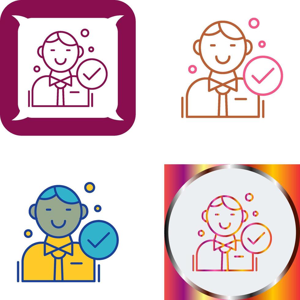 Hire Icon Design vector