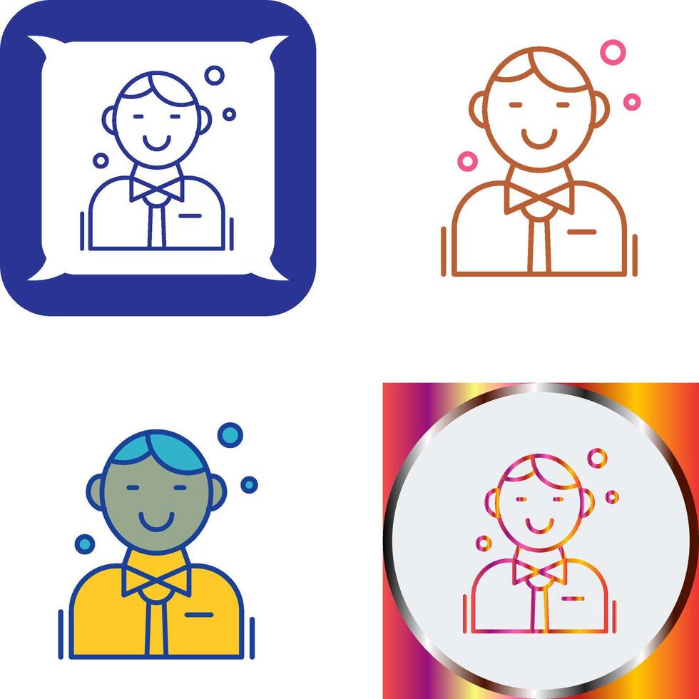 Employee Icon Design vector