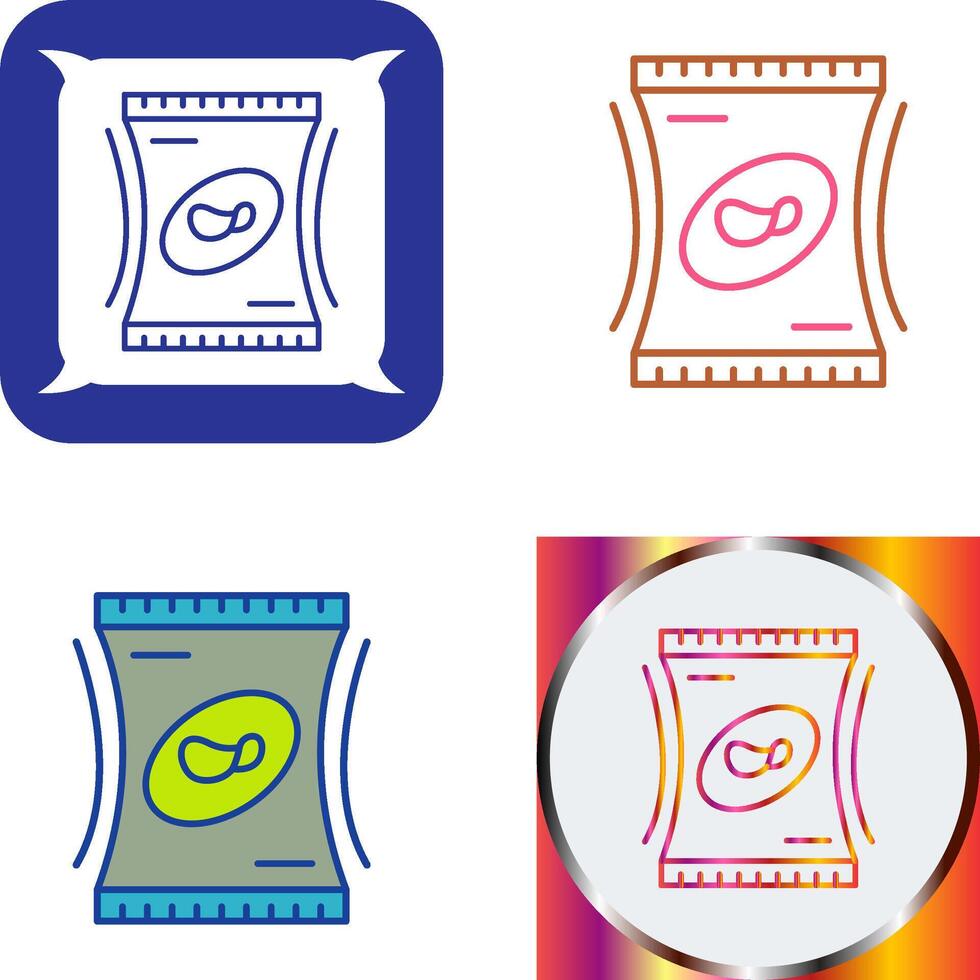 Snack Icon Design vector