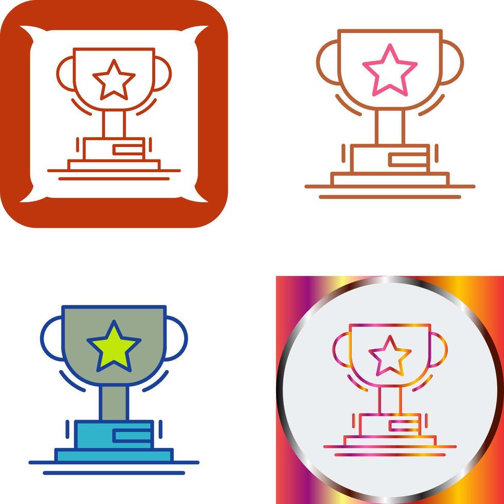 Prize Icon Design vector
