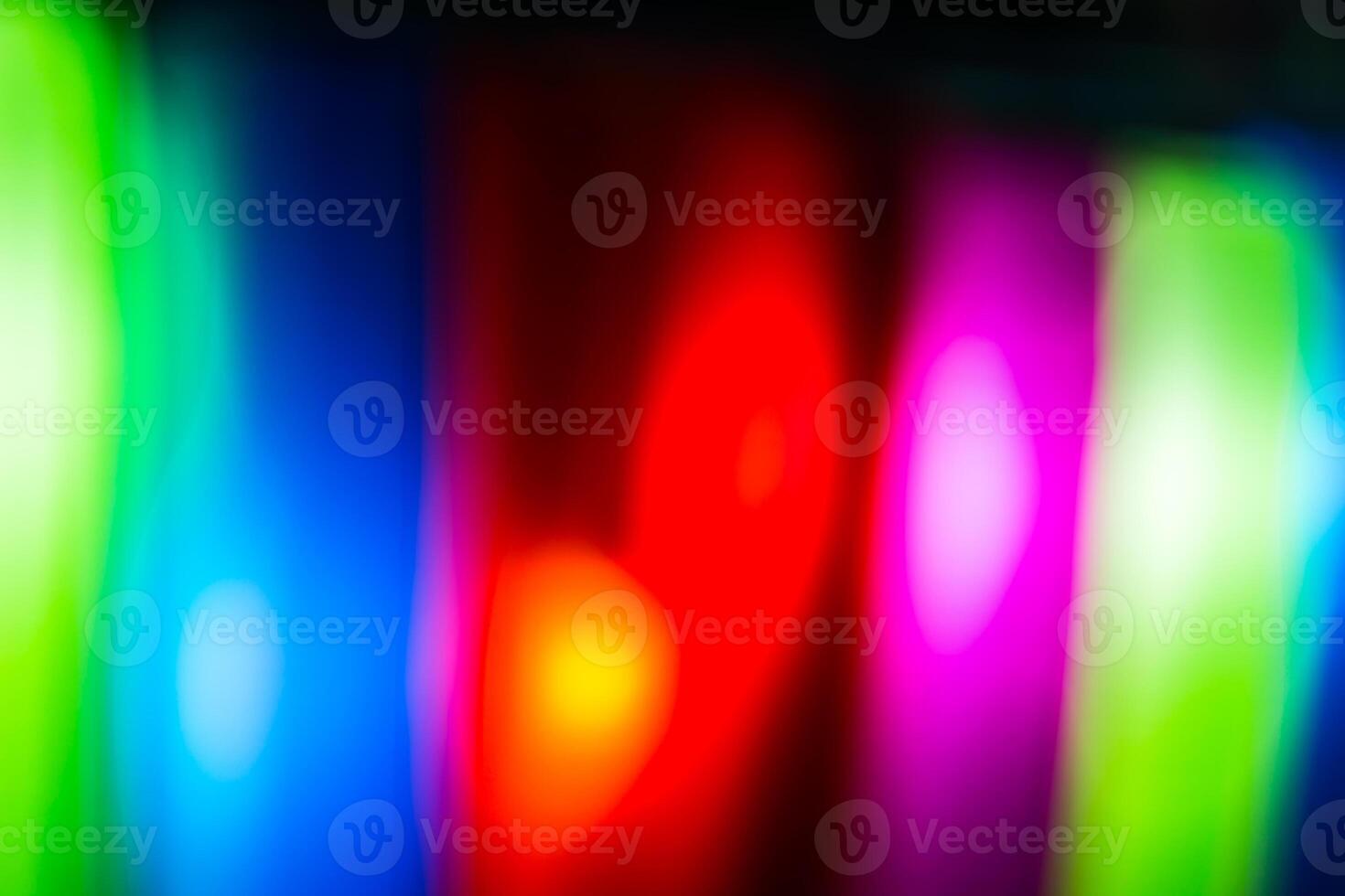 Multicolored defocused lights photo