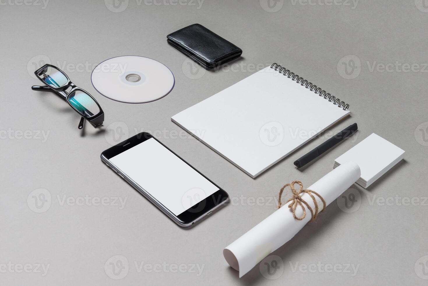 Template for branding identity. photo