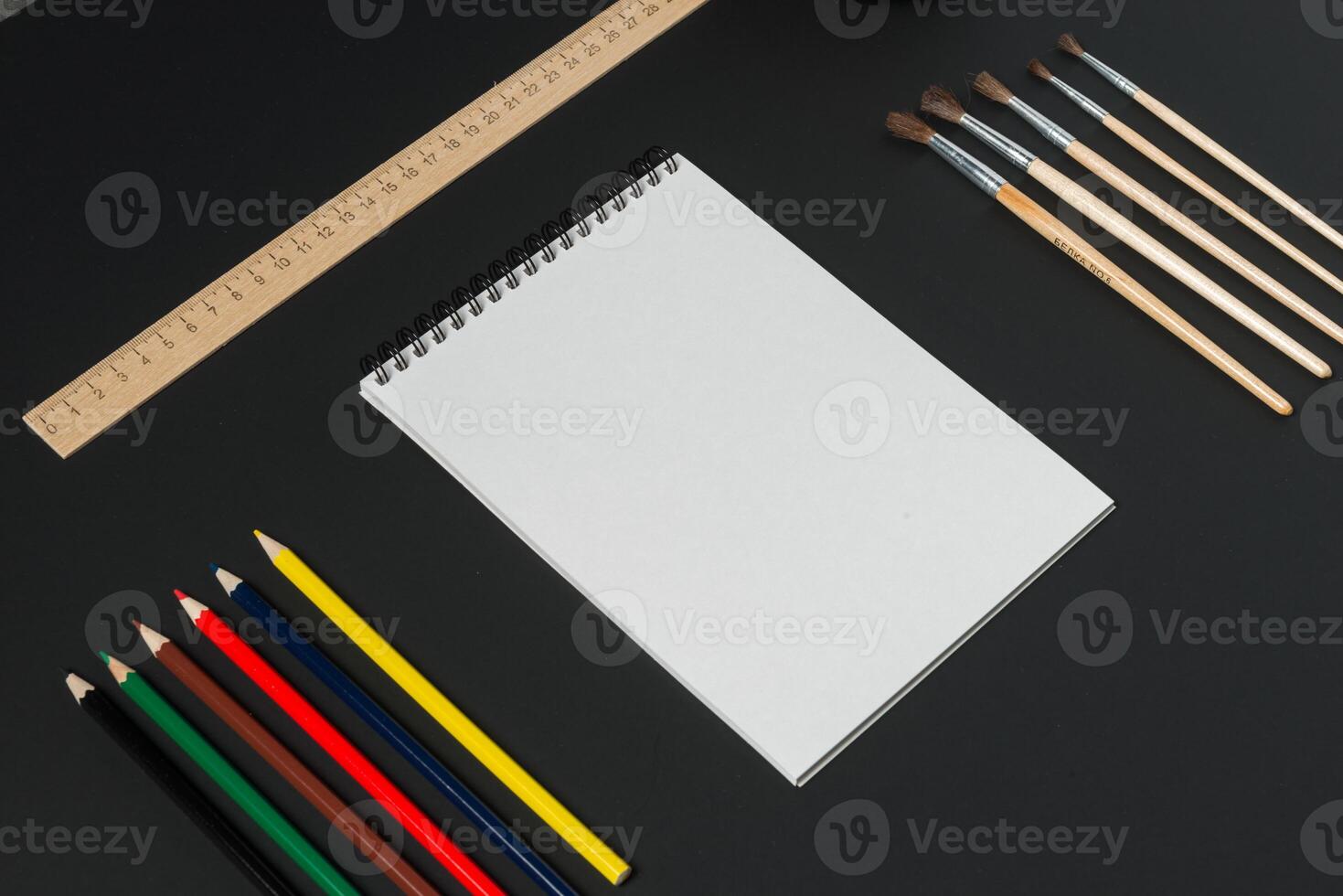 Template for branding identity. photo