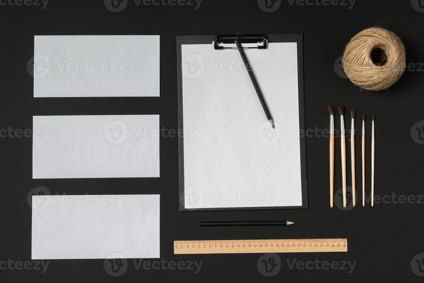 Template for branding identity. photo