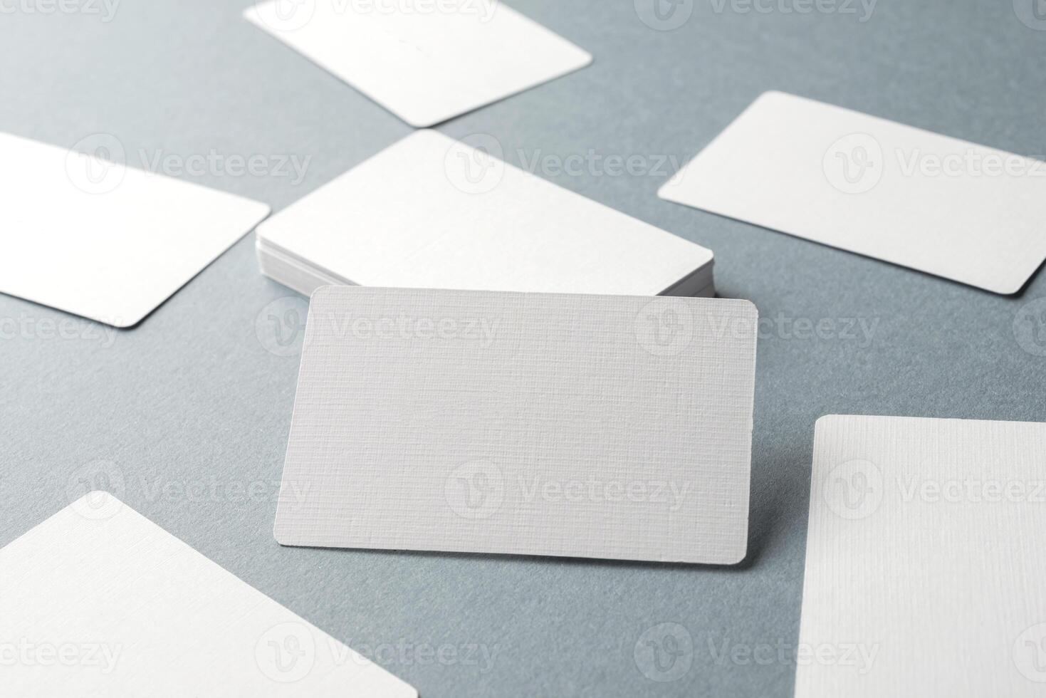 Mock up of business cards photo
