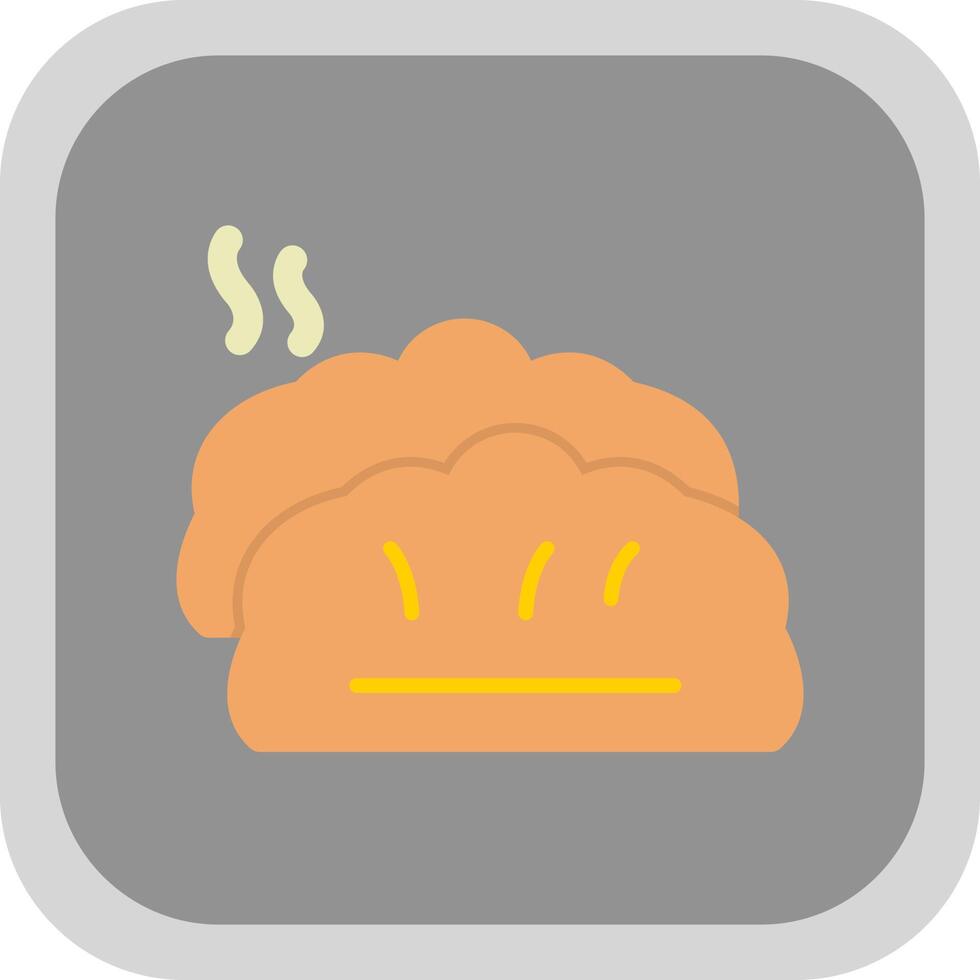 Dumplings Vector Icon Design
