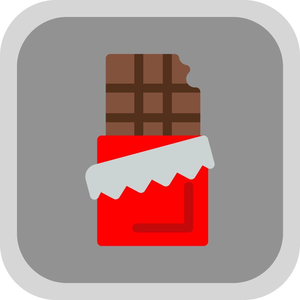 Chocolate Bar Vector Icon Design