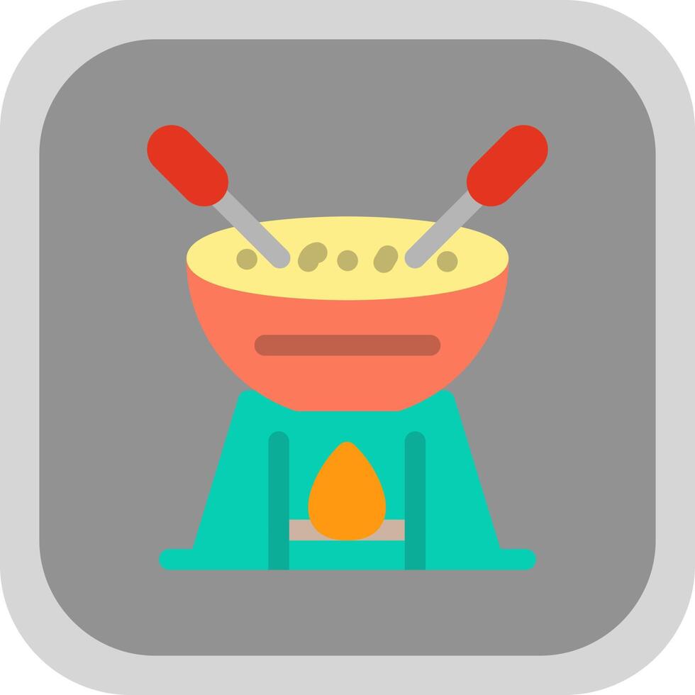 Fondue Vector Icon Design