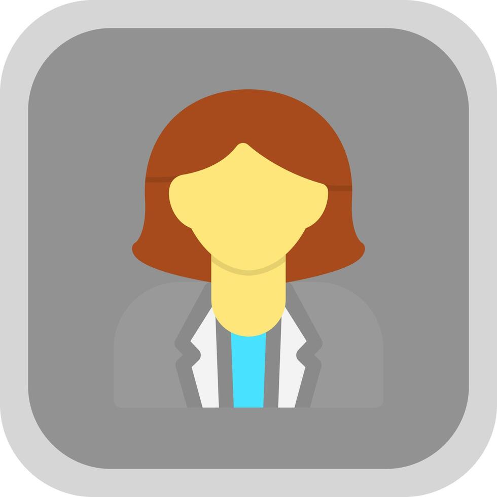 Business Woman Vector Icon Design