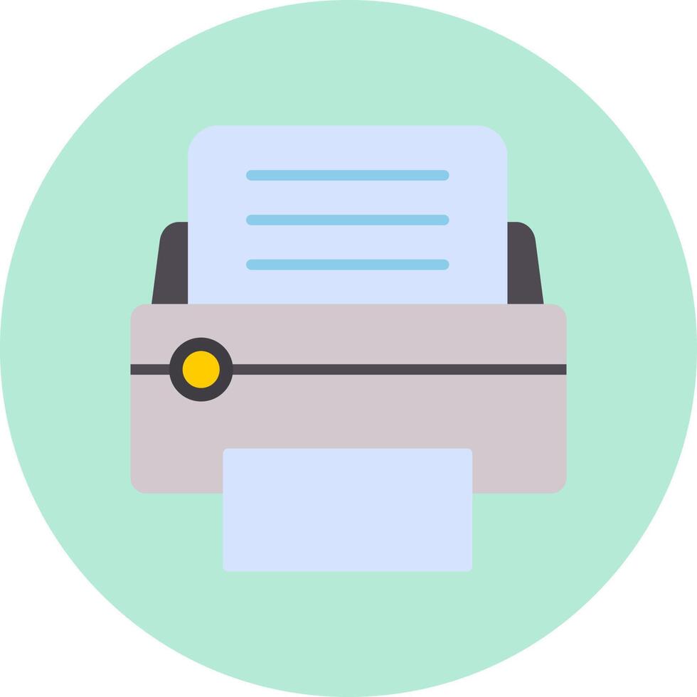 Printer Vector Icon