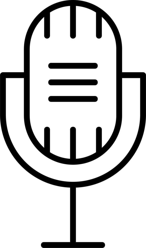 Microphone Vector Icon