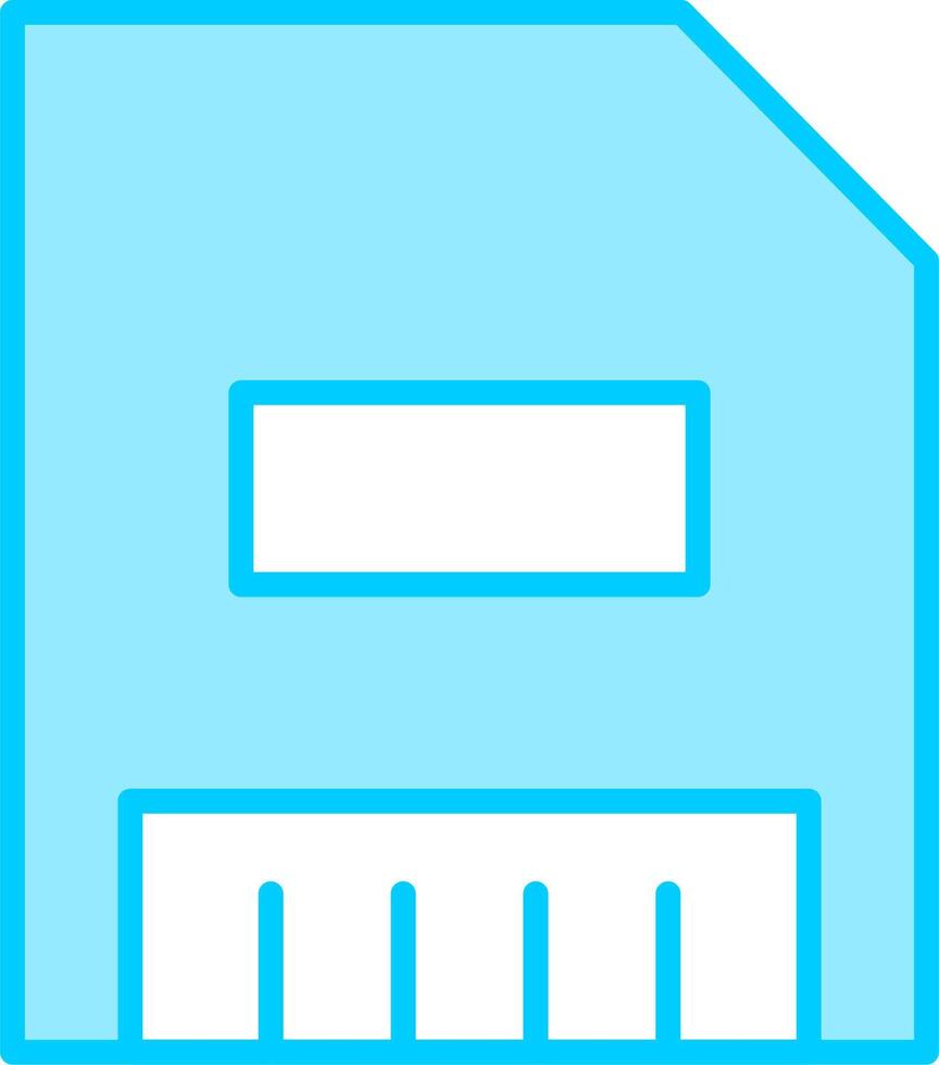 Memory Card Vector Icon