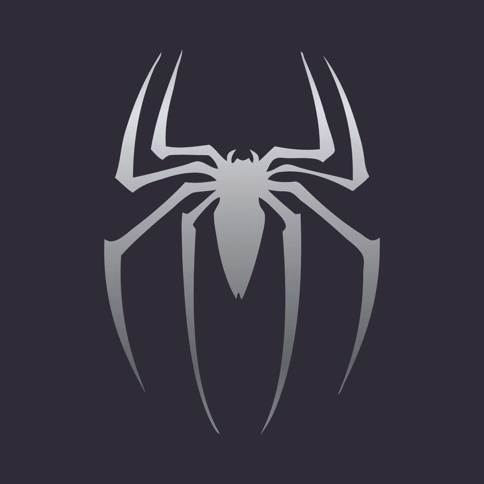 Spiderman logo design vector. vector