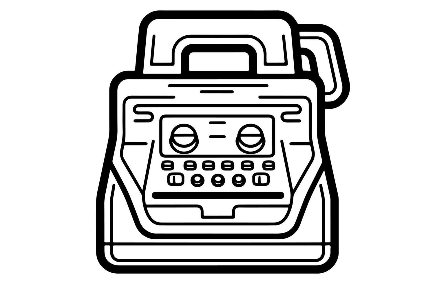 Fax icon,Vector fax icon,Fax icon illustration bundle, Fax icon outline and fill color,Fax icon silhouette vector
