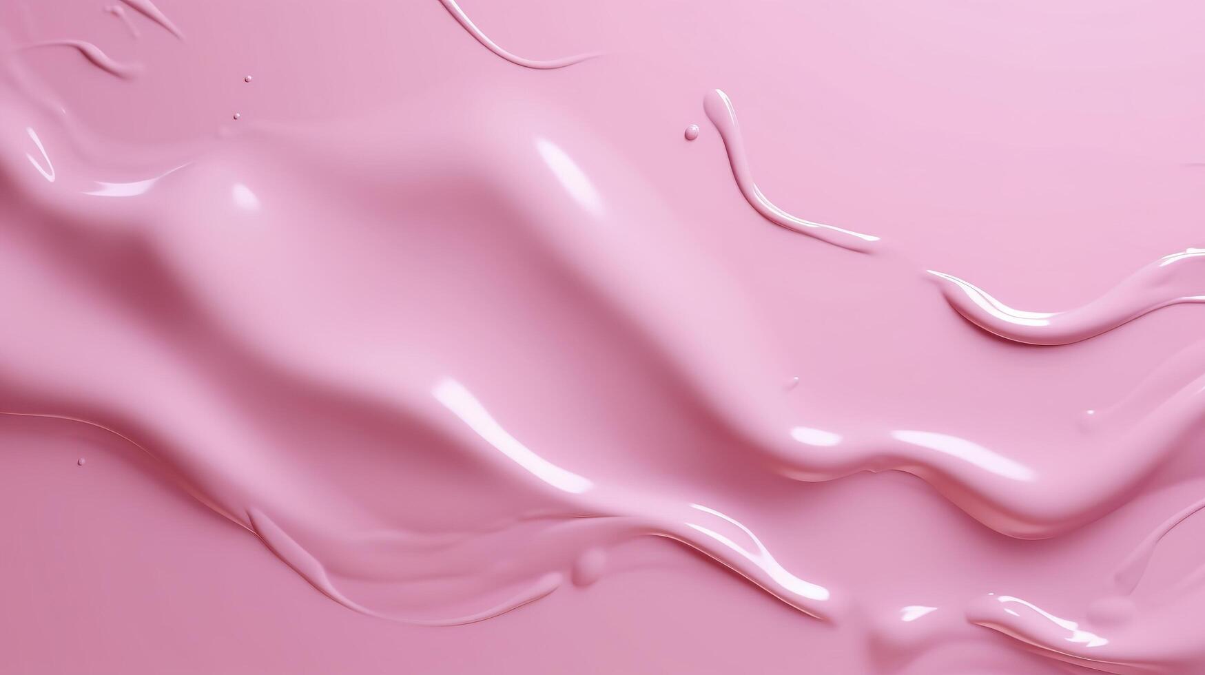 Pink background with a cosmetic gel texture, Cream gel purple transparent cosmetic sample texture with bubbles on purple background, generate ai photo