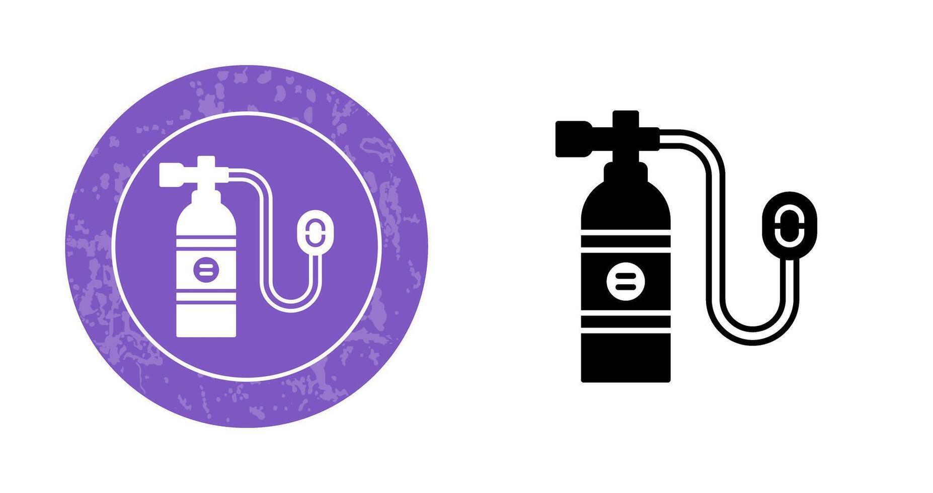 Oxygen Tank Vector Icon