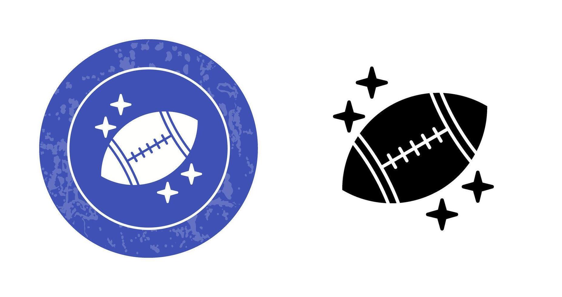 Rugby Vector Icon