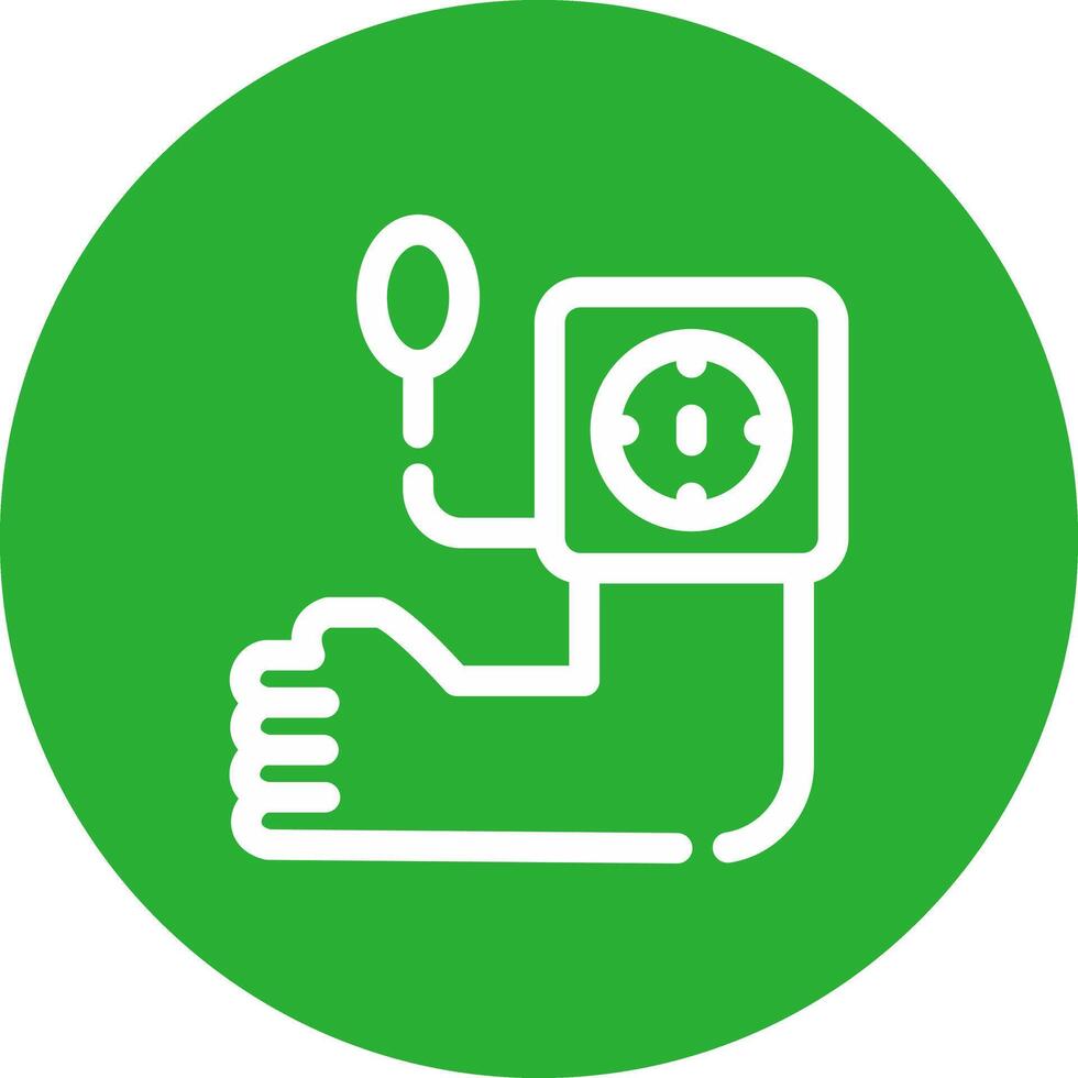Blood Pressure Creative Icon Design vector