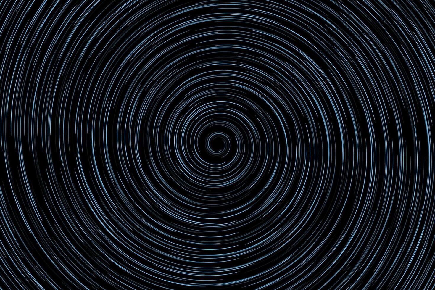Blue spiral waves tornado abstract background vector