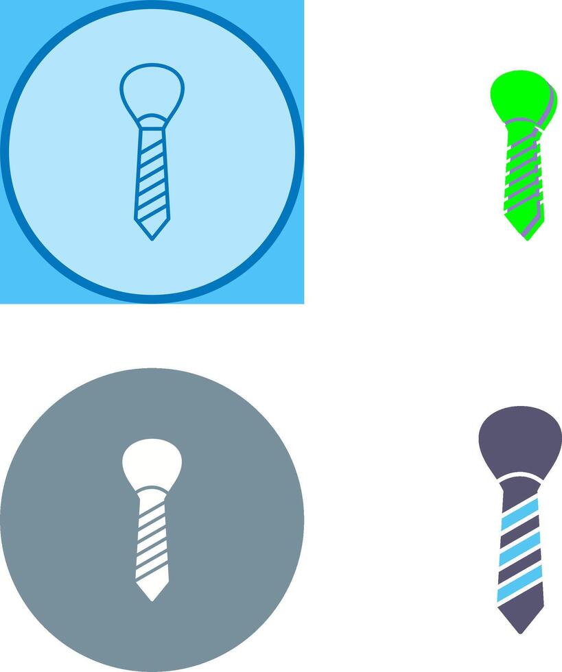 Tie Icon Design vector
