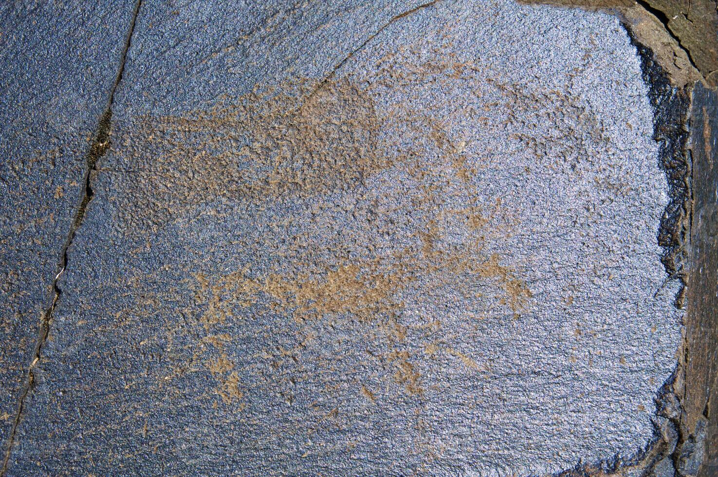 Petroglyphs within the Archaeological Landscape of Tamgaly. Almaty area, Kazakhstan photo