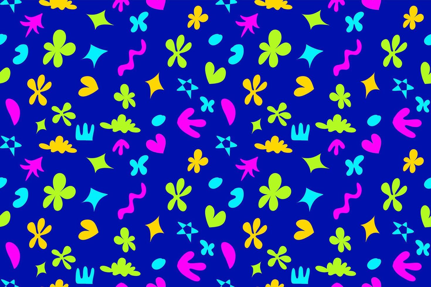 Abstract seamless pattern vector