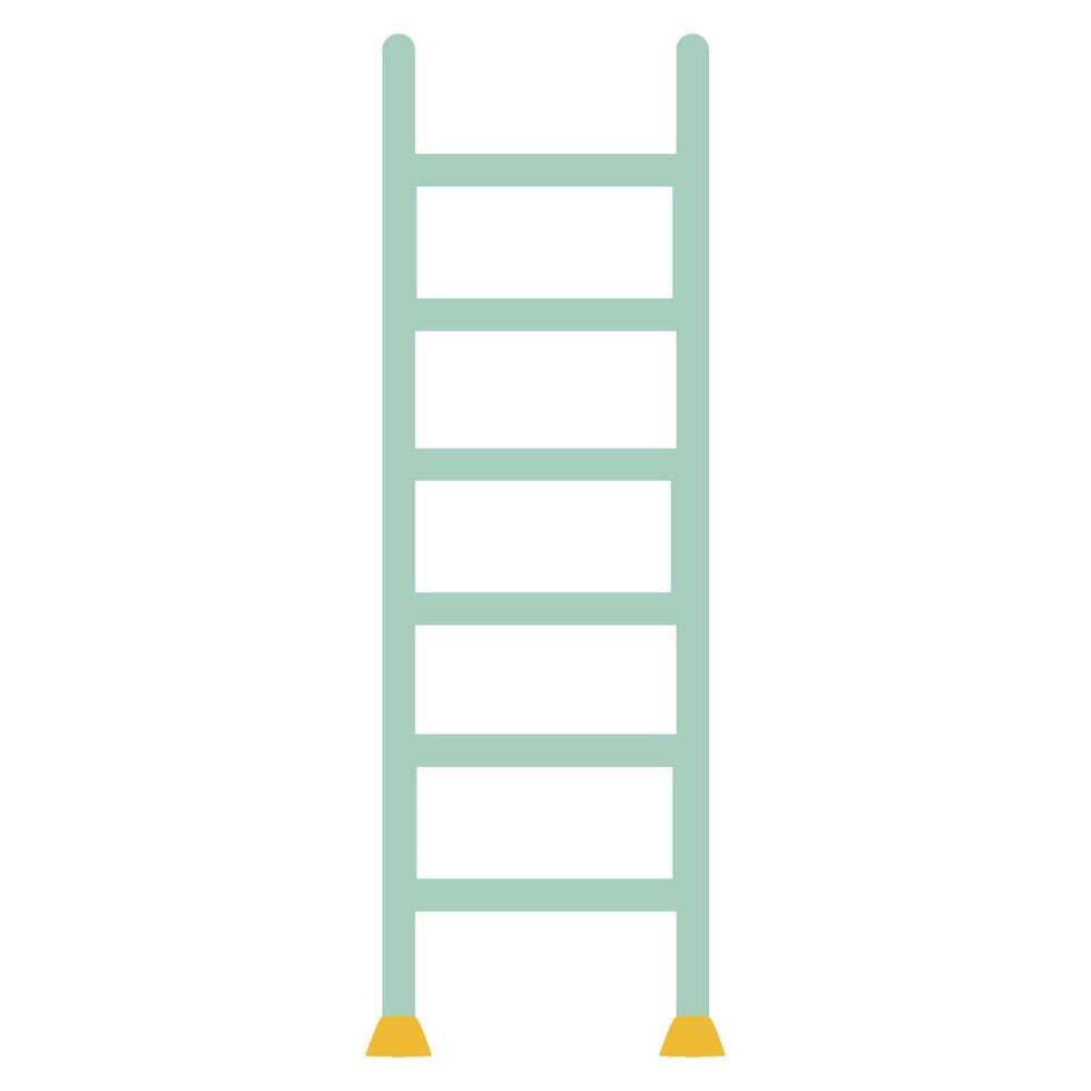 Firefighter ladder illustration vector