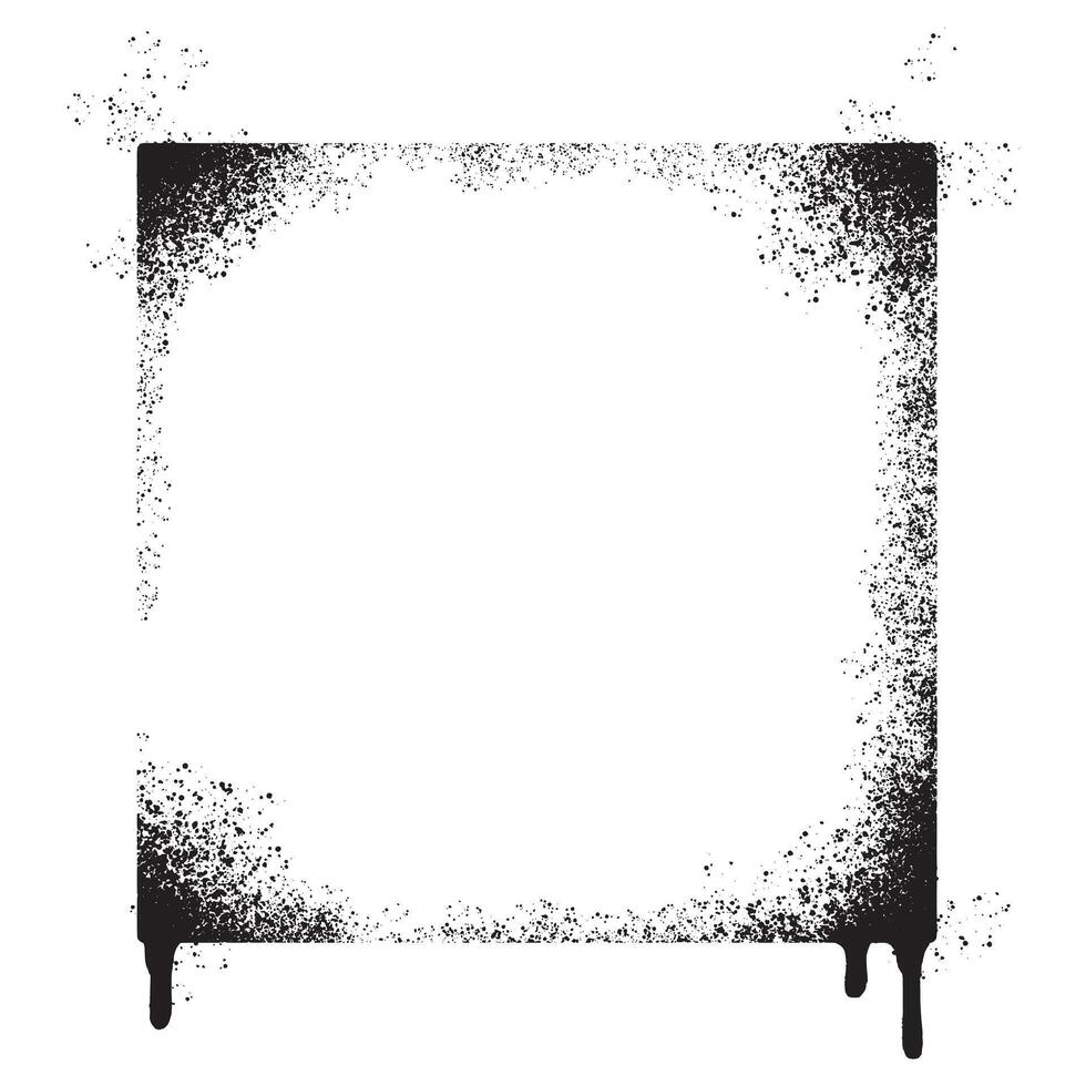 Spray Painted Graffiti triangle icon Sprayed isolated with a white background. vector