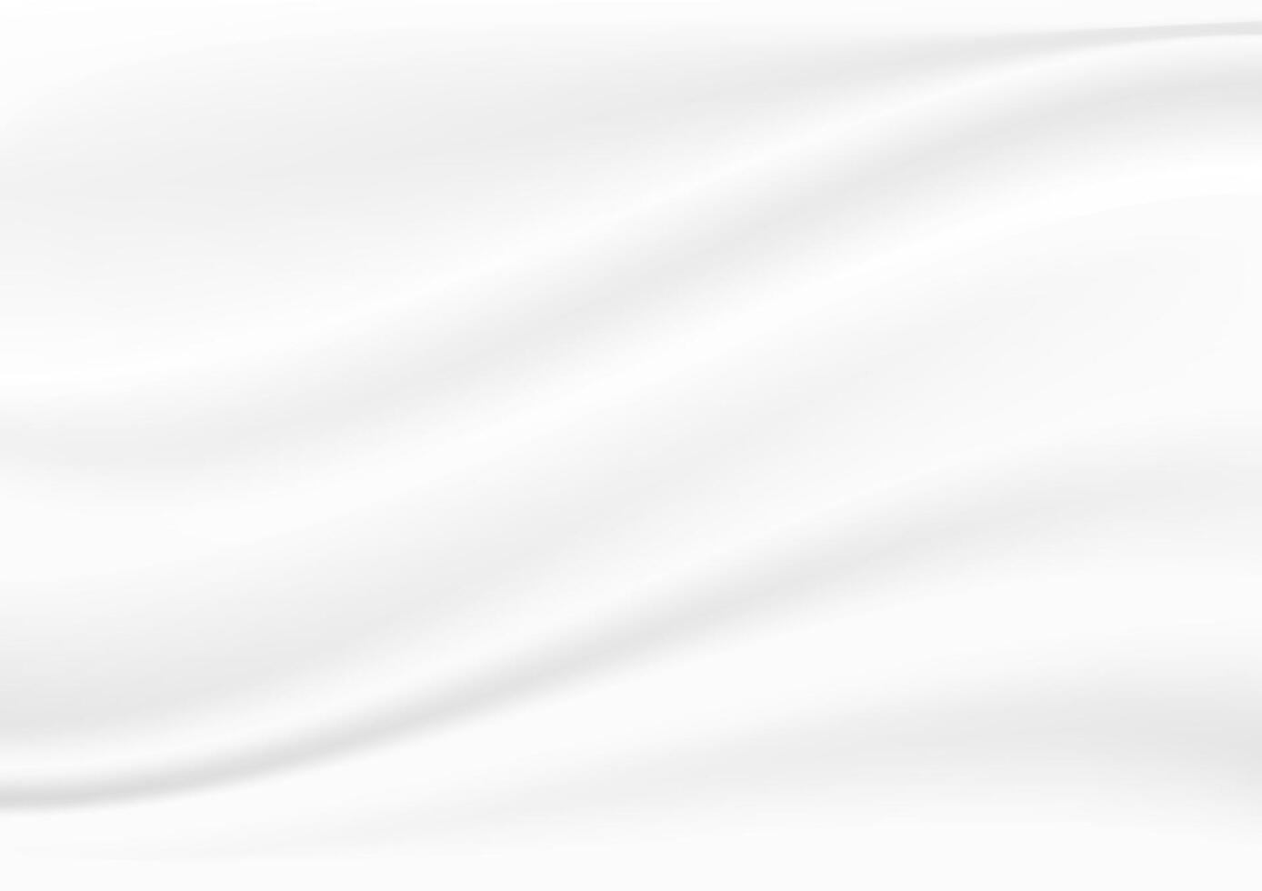 background illustration rippled white fabric. White abstract cloth textile with crease wavy folds background. vector