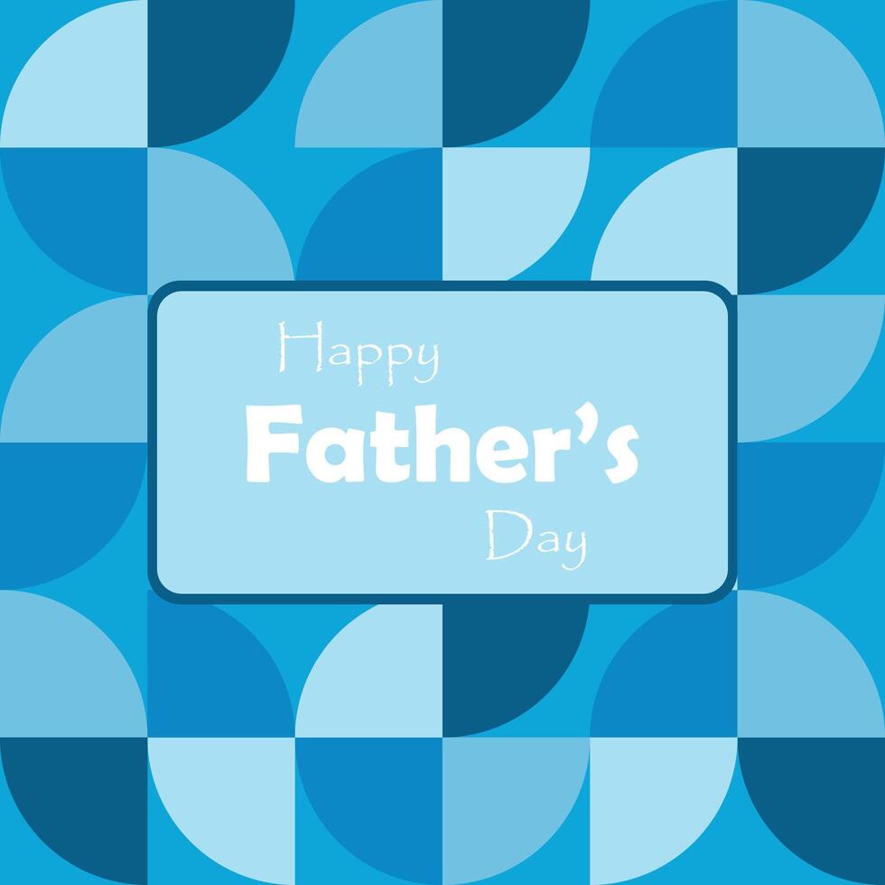 Happy Father's Day background illustration vector